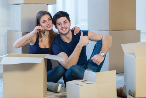 Furniture pick-up service handling bulky items in an Earls Court residential property