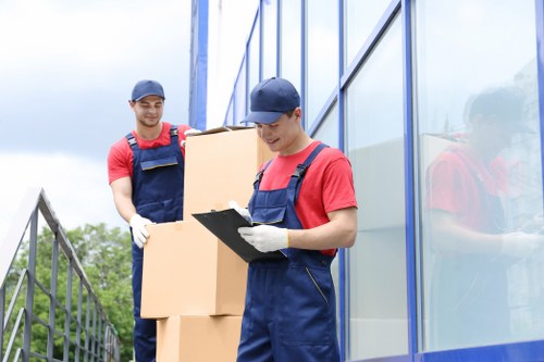 Customer complaint review process for a removals service