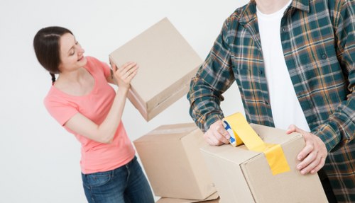 House moving service illustration for Earls Court residential properties
