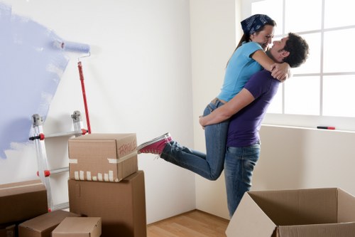 Man and van vehicle ready for a local move in Earls Court