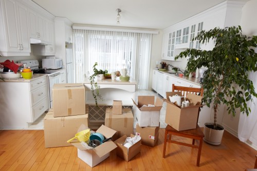Man with van service helping with a local move in Earls Court