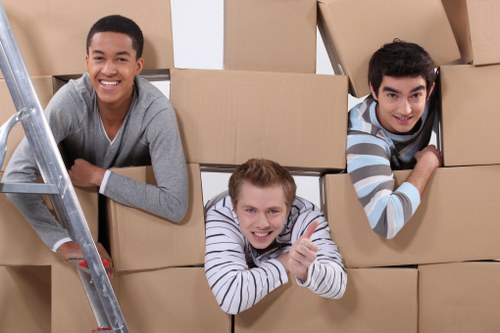 Residential removal service for a flat move in Earls Court