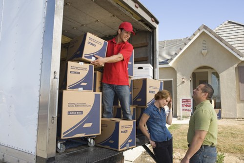 Packing and furniture handling during an Earls Court house move